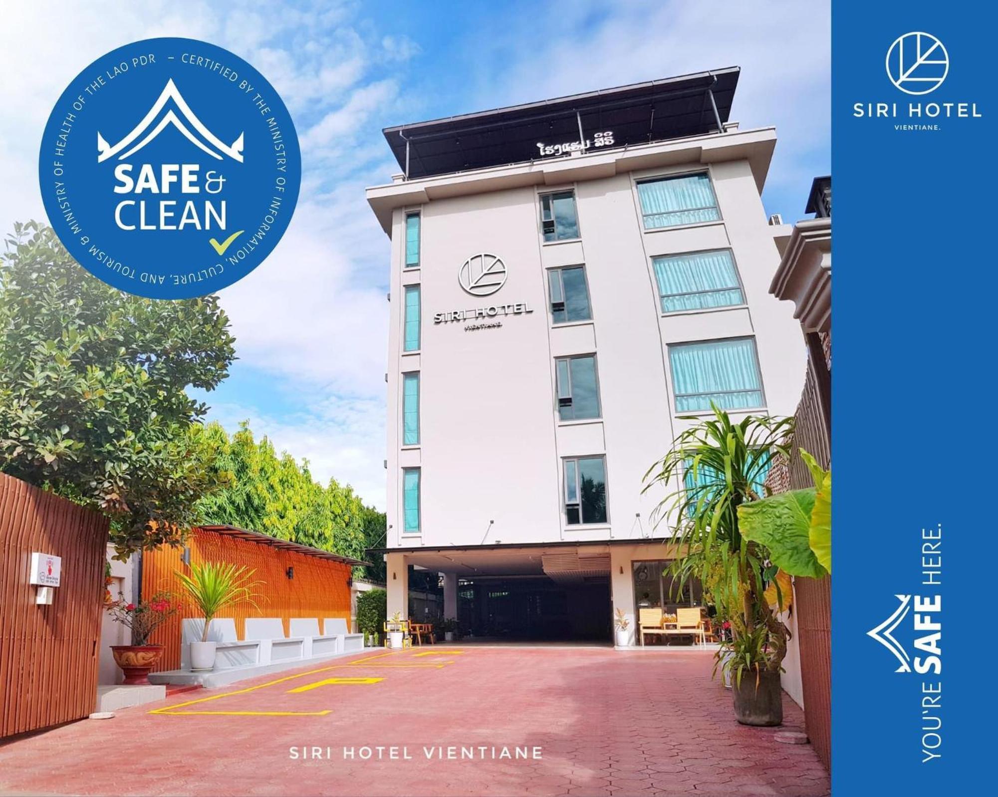 Siri Hotel Vientiane Buitenkant foto